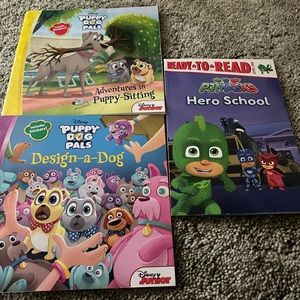 Puppy Dog Pals and MJ Masks books 📚